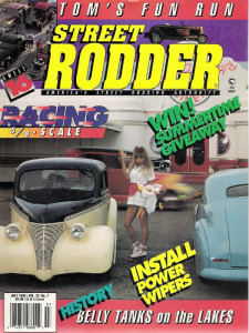 STREET RODDER 1993 JULY - A BELLY-TANK HISTORY, POWER WIPERS INSTALLED